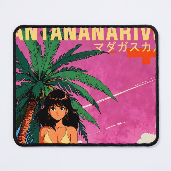 Item preview, Antananarivo Madagascar Retro Anime Girl 80s Vintage Travel designed and sold by Retro-Anime9.