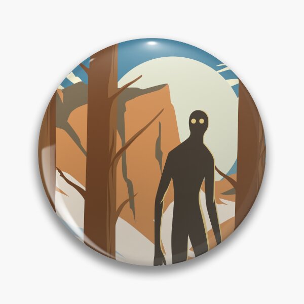 Item preview, Skinwalker Cryptid Monster Travel Poster designed and sold by Stadify.