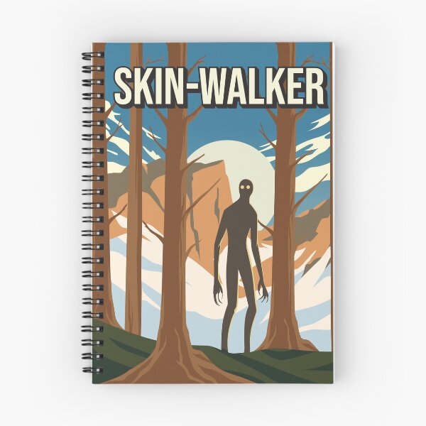 Item preview, Skinwalker Cryptid Monster Travel Poster designed and sold by Stadify.