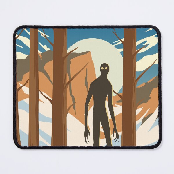 Item preview, Skinwalker Cryptid Monster Travel Poster designed and sold by Stadify.