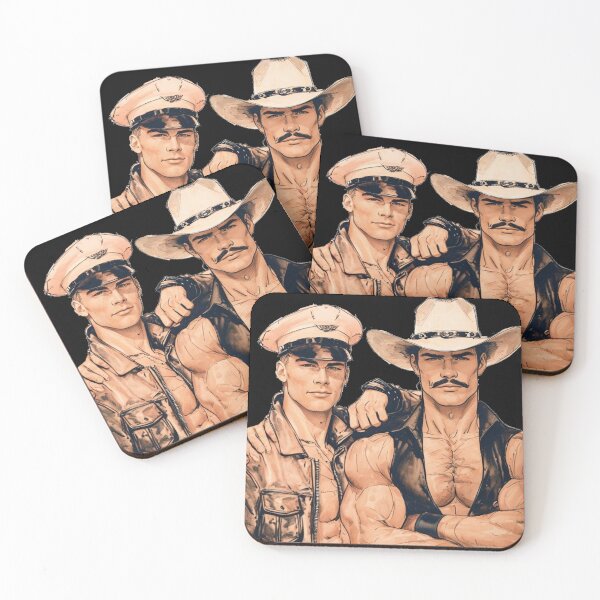 Item preview, Cowboy Crush Gay Pride Graphic Design designed and sold by ItsAKinkThing.