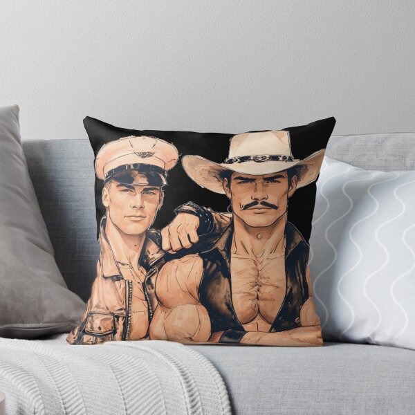 Item preview, Cowboy Crush Gay Pride Graphic Design designed and sold by ItsAKinkThing.