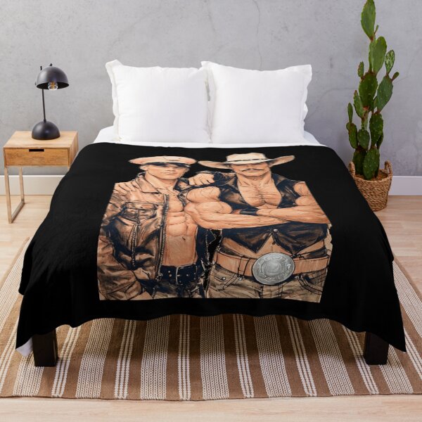 Item preview, Cowboy Crush Gay Pride Graphic Design designed and sold by ItsAKinkThing.