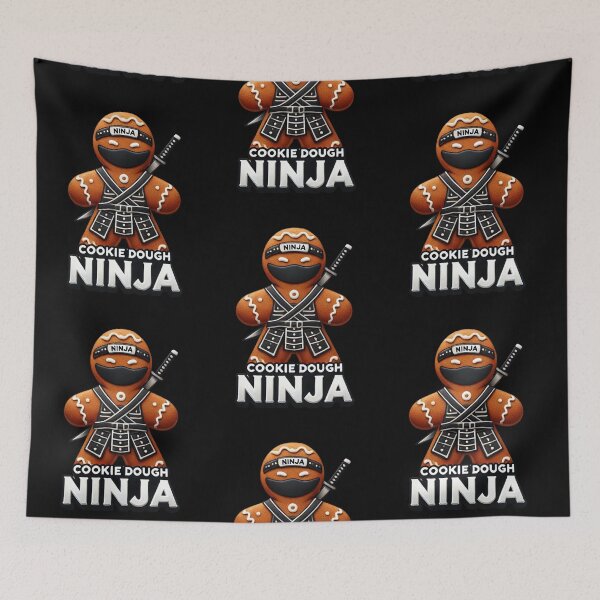 Item preview, Cookie Dough Ninja - Stealthy Holiday Baking Tee designed and sold by BlankCanvasHaHa.