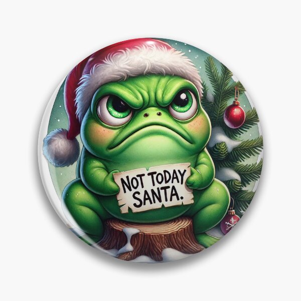 Item preview, The funny grumpy frog gribbits angrily designed and sold by LoneAngel.
