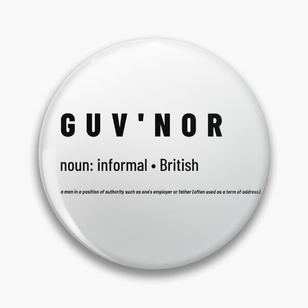 Item preview, Guv'nor designed and sold by MerchandiseMal.