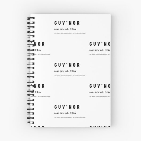Item preview, Guv'nor designed and sold by MerchandiseMal.