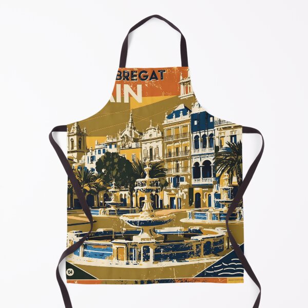 Item preview, Sant Boi de Llobregat Spain Vintage Travel Tourism designed and sold by TravelersGems.