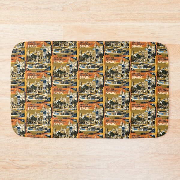 Item preview, Sant Boi de Llobregat Spain Vintage Travel Tourism designed and sold by TravelersGems.