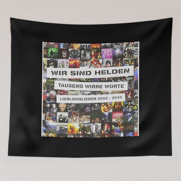 Item preview, Wir sind Helden - Tausend Wirre Worte - Lieblingslieder 2002-2010 Album 2011 designed and sold by sandranobrown.