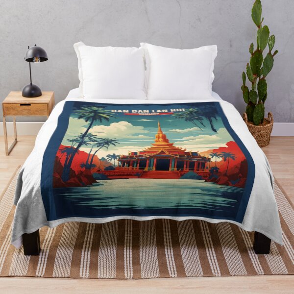Item preview, Ban Dan Lan Hoi Thailand Vintage Retro Travel Tourism designed and sold by TravelersGems.