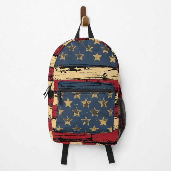 Item preview, Distressed American Flag designed and sold by Angry Swan Designs.