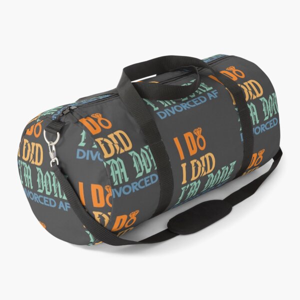 Item preview, I Do I Did I'm Done Divorced AF designed and sold by Colorfulman.