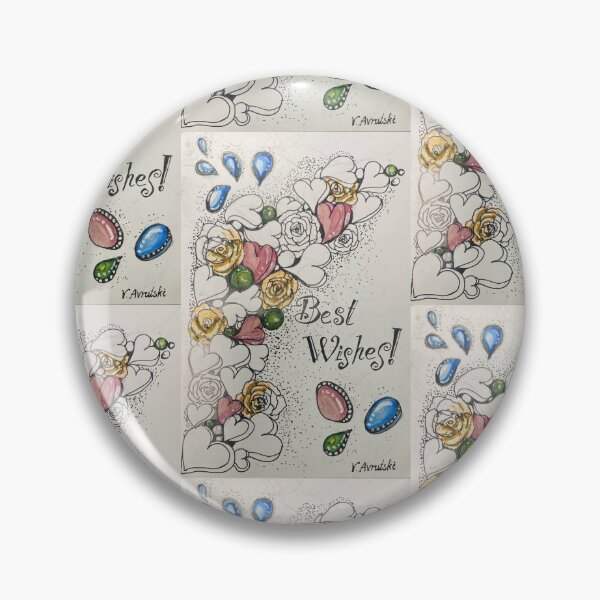 Item preview, Best Wishes Abstract Pattern designed and sold by Julia's Print Studio .