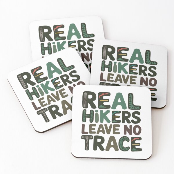 Item preview, Real hikers leave no trace designed and sold by moimesfolies.