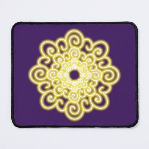 Aperçu de l'œuvre Design de soleil effet néon #3 fond violet créée et vendue par PEB-creative24.