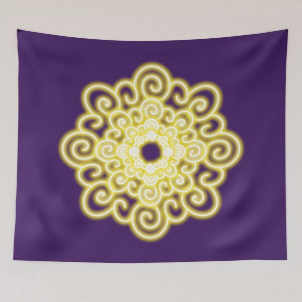 Item preview, Neon effect sun design #3 purple background designed and sold by PEB-creative24.