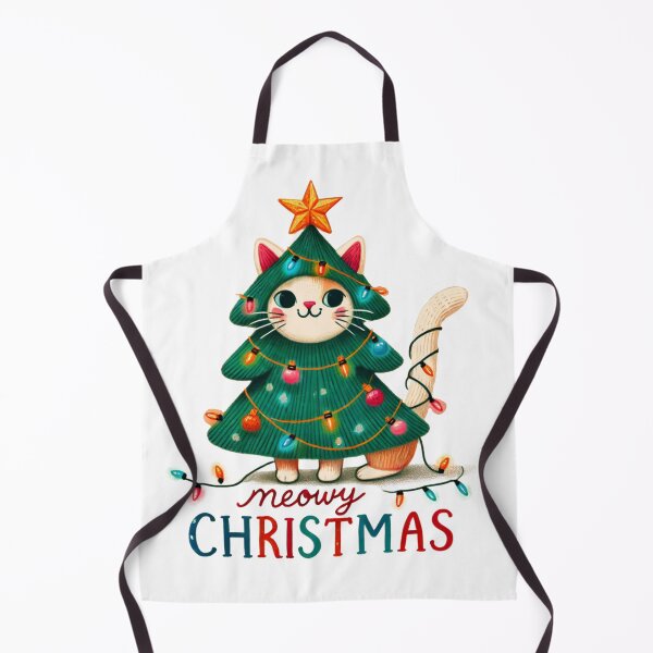 Item preview, Meowy Christmas designed and sold by riadesignstore.