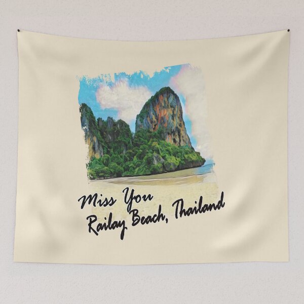 Item preview, Railay Beach Thailand designed and sold by Joyamotion.