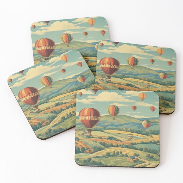 Item preview, Vintage Hot Air Balloon Journey designed and sold by MarkLines.