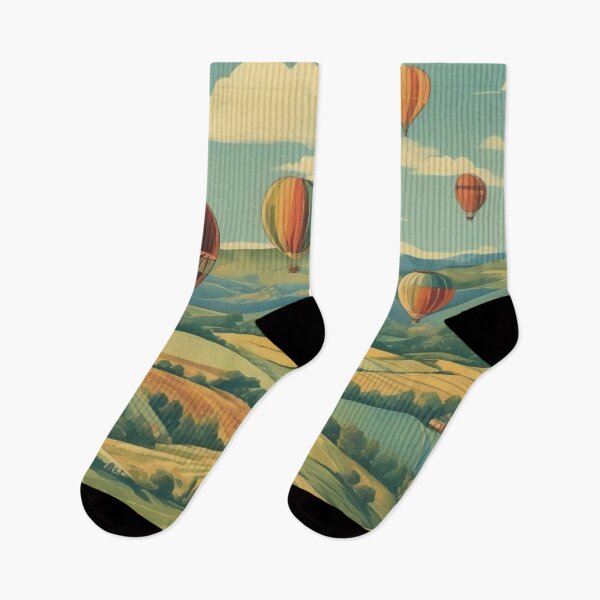 Item preview, Vintage Hot Air Balloon Journey designed and sold by MarkLines.