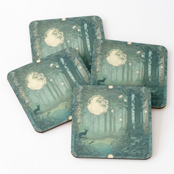 Item preview, Enchanted Forest Poster designed and sold by MarkLines.