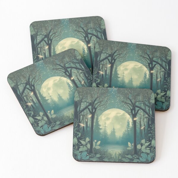 Item preview, Enchanted Forest Poster 2 designed and sold by MarkLines.