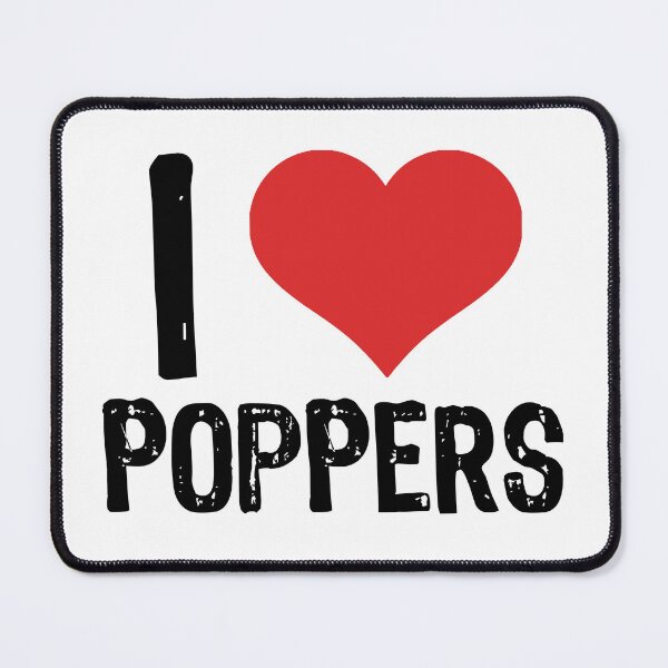 Item preview, I Love Poppers designed and sold by The "I Love Everything" Shop.