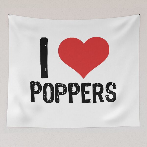 Item preview, I Love Poppers designed and sold by The "I Love Everything" Shop.