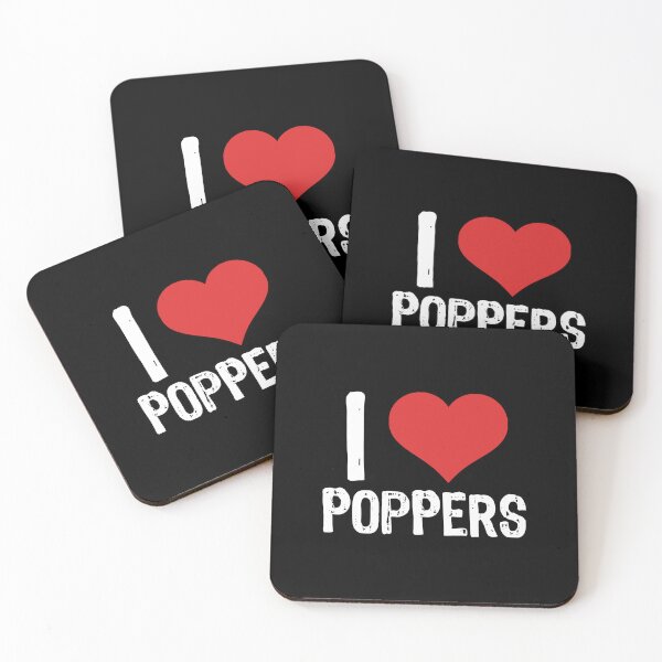 Item preview, I Love Poppers designed and sold by The "I Love Everything" Shop.