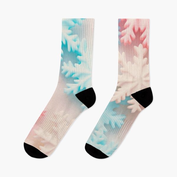 Item preview, Cute Snowflakes Pastel  Design  designed and sold by leylakidesign.