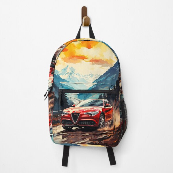 Item preview, Driving Alfa Stelvio Through Alpine Majesty designed and sold by RevUpDesign.