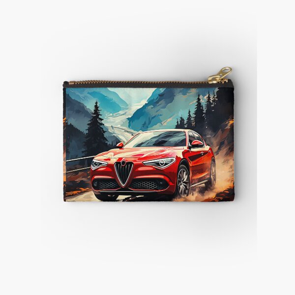 Item preview, Driving Alfa Stelvio Through Alpine Majesty designed and sold by RevUpDesign.