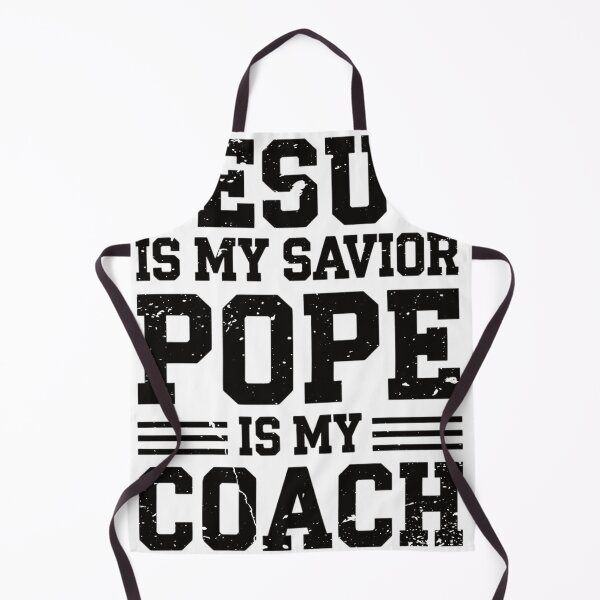 Item preview, Jesus Is My Savior Pope Is My Coach Christian Faithful designed and sold by wanasak.