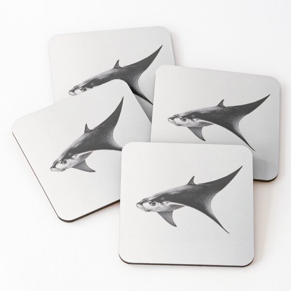 Item preview, Black and White stingray Pencil Drawing designed and sold by Pencil-Art.