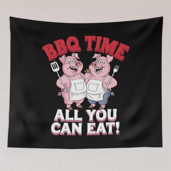 Item preview, BBQ time - All you can eat - BBQ texas - The grillmaster - Grill and chill designed and sold by JansenGS.