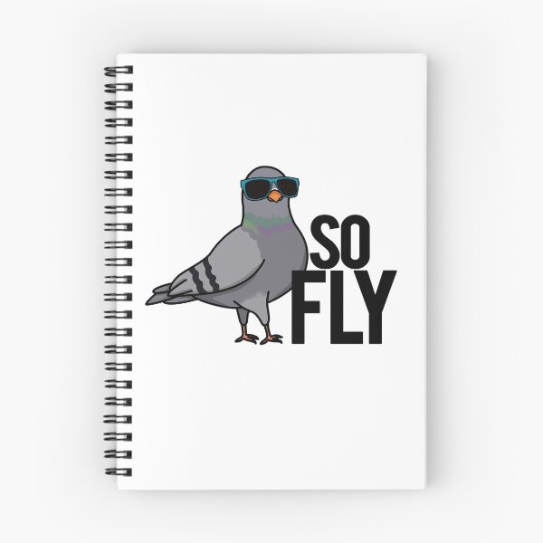 Item preview, So Fly Funny Pigeon Puns  designed and sold by punnybone.