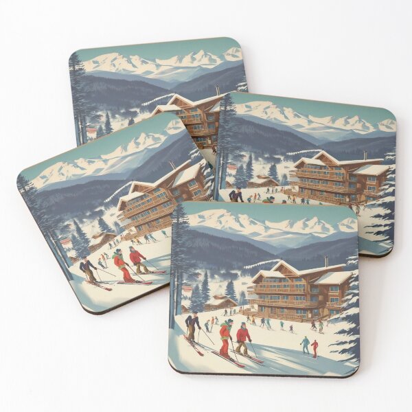 Item preview, Winter Wonderland Vintage Poster 2 designed and sold by MarkLines.