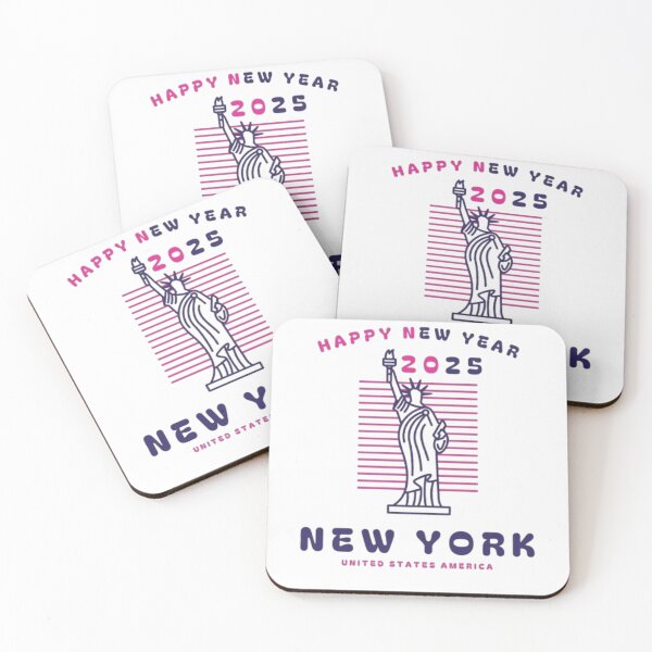 Item preview, T-shirt Happy New Year New York USA 2025 designed and sold by Scouts4ever.
