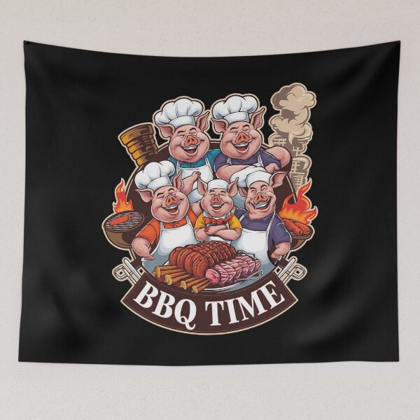 Item preview, BBQ time - All you can eat - BBQ texas - The grillmaster - Grill and chill - Time to grill designed and sold by JansenGS.