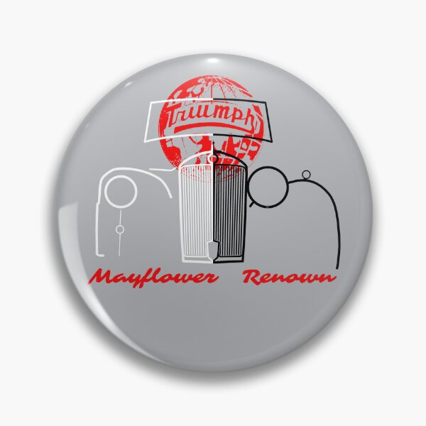 Item preview, Triumph Mayflower vs Renown 1940/1950s British classic cars outline black/white designed and sold by soitwouldseem.