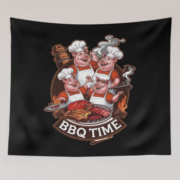 Item preview, BBQ time - All you can eat - BBQ texas - The grillmaster - Grill and chill - Time to grill designed and sold by JansenGS.