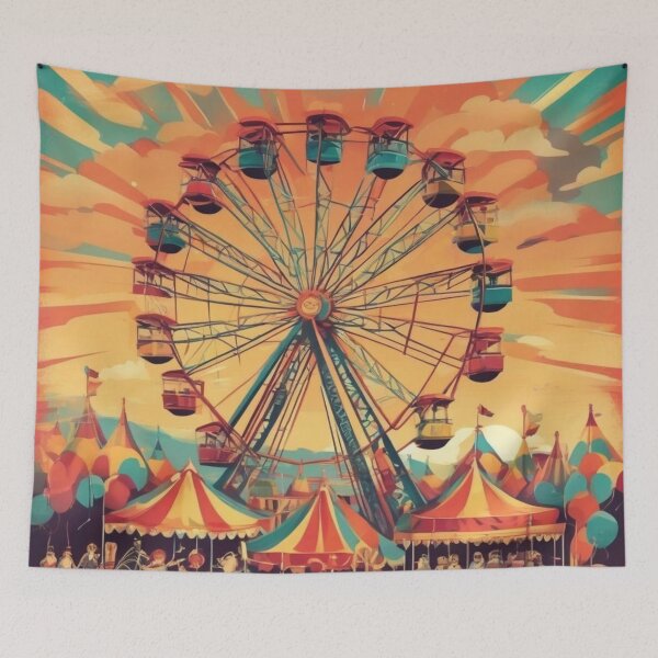 Item preview, A Day at the Vintage Fairgrounds designed and sold by MarkLines.