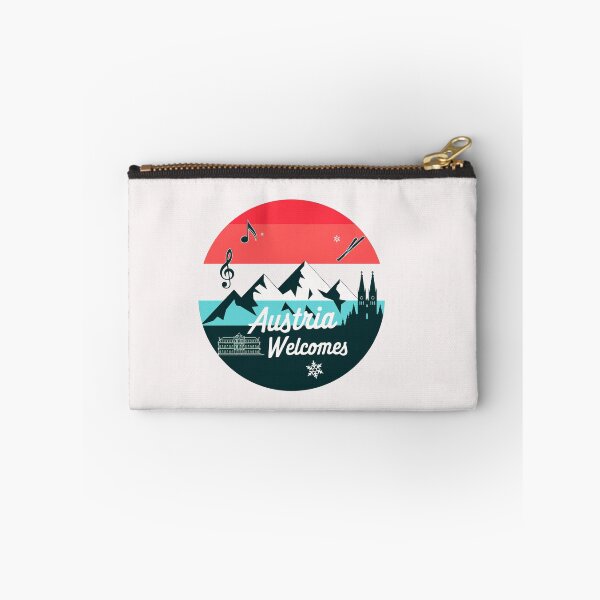 Item preview, Austria Welcomes Flag Map designed and sold by AnimalsDH305.