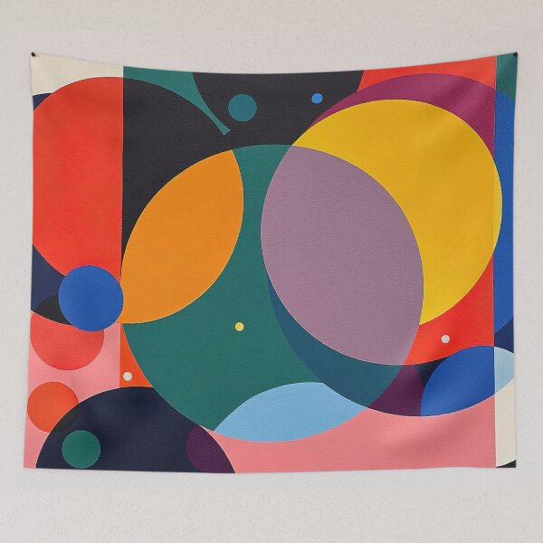 Item preview, Wassily Kandinsky Shapes Composition designed and sold by maniacfitness.