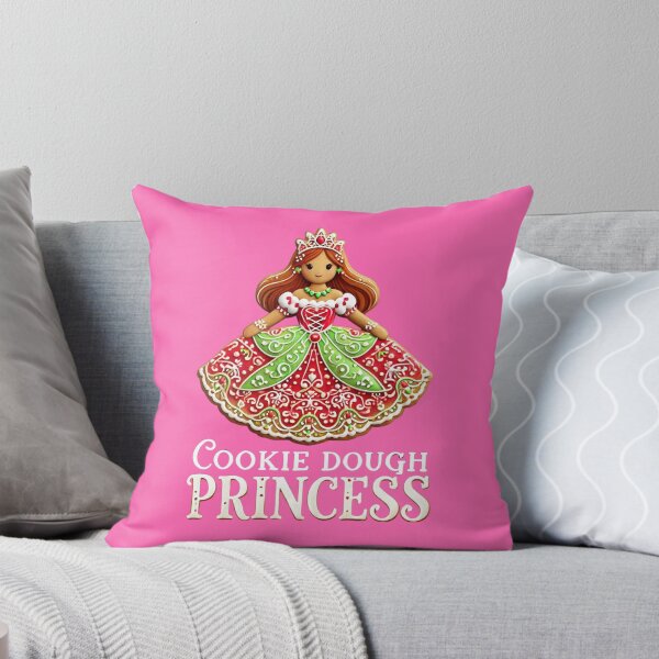 Item preview, Cookie Dough Princess Christmas Tee – Festive Holiday Shirt for Royal Cheer designed and sold by BlankCanvasHaHa.