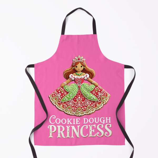 Item preview, Cookie Dough Princess Christmas Tee – Festive Holiday Shirt for Royal Cheer designed and sold by BlankCanvasHaHa.