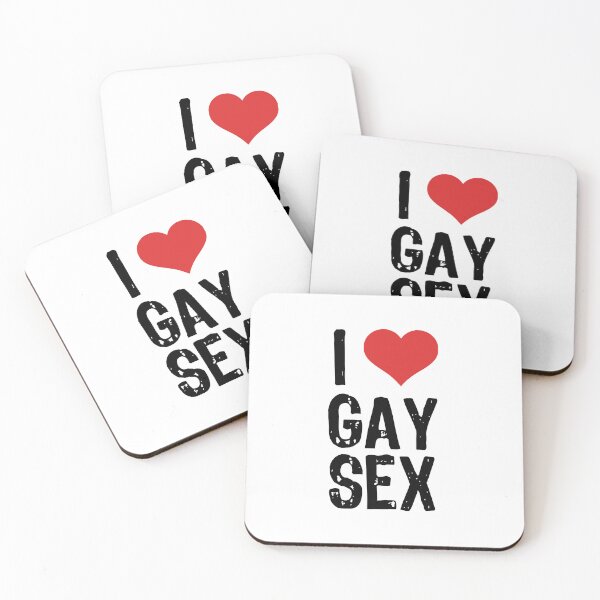 Item preview, I Love Gay Sex designed and sold by The "I Love Everything" Shop.