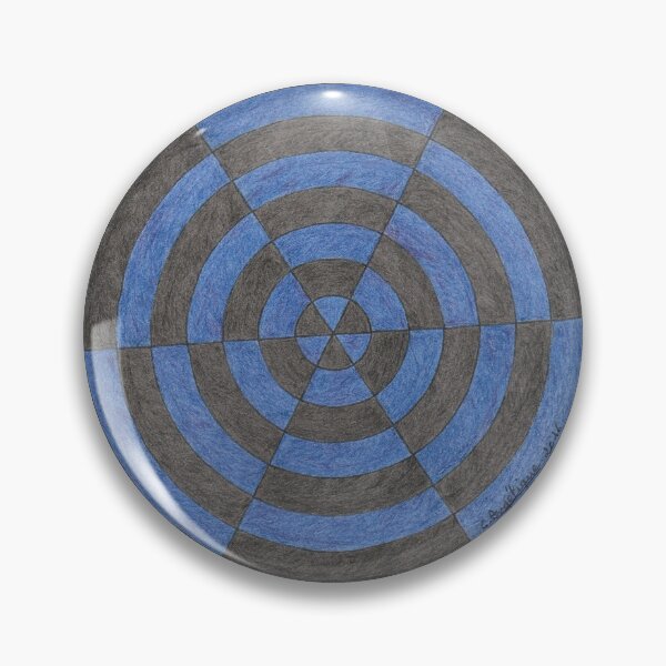 Item preview, The blue and black target designed and sold by nounouangelique.