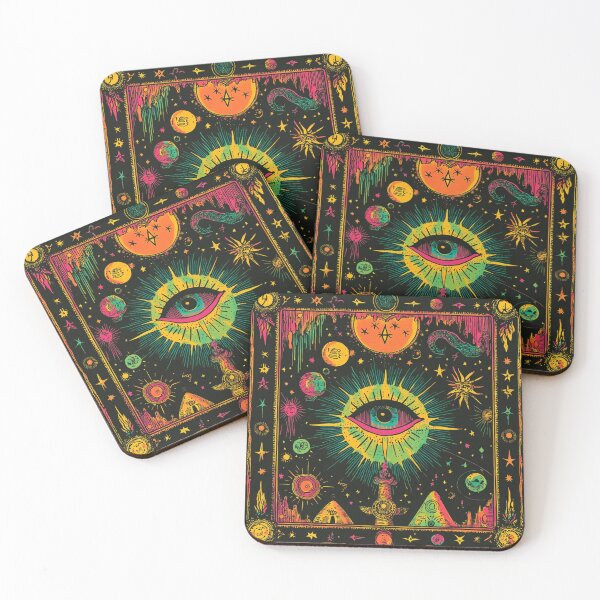 Item preview, Psychedelic Tarot designed and sold by patternshoprad.